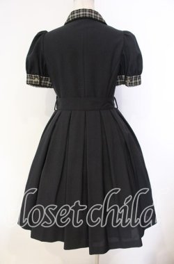 画像4: Sheglit / ”アプリコット”パフワンピース Ｍ ブラック O-25-12-04-072-EL-OP-IG-OS