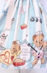 画像4: Royal Princess Alice / 関西モデルズ＆城咲ロンドン コラボTeddy Bears Dinerワンピース  サックス O-25-12-04-074-LO-OP-IG-OS (4)