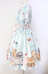 画像5: Royal Princess Alice / 関西モデルズ＆城咲ロンドン コラボTeddy Bears Dinerワンピース  サックス O-25-12-04-074-LO-OP-IG-OS (5)