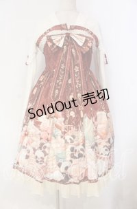 PINK-UP【海外ロリィタ】 / PINK UP 五谷 登ワンピース 2 オフ×オレンジ系 O-25-12-04-077-LO-OP-IG-OS