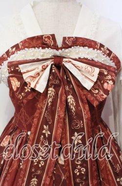 画像2: PINK-UP【海外ロリィタ】 / PINK UP 五谷 登ワンピース 2 オフ×オレンジ系 O-25-12-04-077-LO-OP-IG-OS