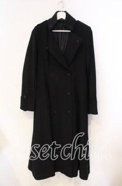 画像1: NO.S PROJECT / ナポレオンカラーコート M クロ O-25-12-04-081-LO-CO-OW-OS