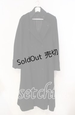 画像1: NO.S PROJECT / ナポレオンカラーコート M クロ O-25-12-04-081-LO-CO-OW-OS