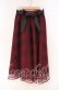 画像1: axes femme / メロディチュールスカート M ワイン O-25-12-04-010-AX-SK-YM-OS (1)
