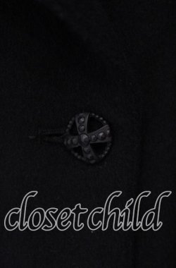 画像2: NO.S PROJECT / ナポレオンカラーコート M クロ O-25-12-04-081-LO-CO-OW-OS