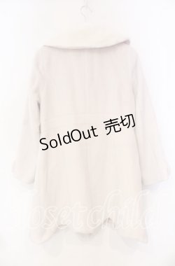 画像3: LIZ LISA / 衿リボンファーコート 0 ピンク O-25-12-04-083-LO-CO-OW-OS