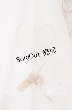 画像3: LIZ LISA / ハートチュールくりぬきカットトップス 0 シロ×ピンク O-25-12-04-086-LO-TO-OW-OS