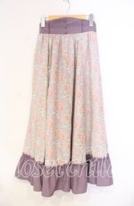 画像1: Kurumi Collaboration / グレイスフルコルセット風ロングスカート Ｍ ラベンダー O-25-12-04-089-LO-SK-IG-ZT524 (1)