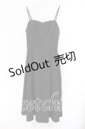 an another angelus / バックカッティングキャミワンピース F クロ O-25-12-04-019-CA-OP-OW-OS