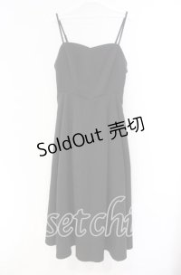 an another angelus / バックカッティングキャミワンピース F クロ O-25-12-04-019-CA-OP-OW-OS