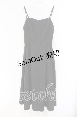 画像1: an another angelus / バックカッティングキャミワンピース F クロ O-25-12-04-019-CA-OP-OW-OS