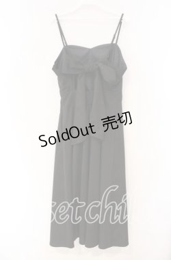 画像2: an another angelus / バックカッティングキャミワンピース F クロ O-25-12-04-019-CA-OP-OW-OS