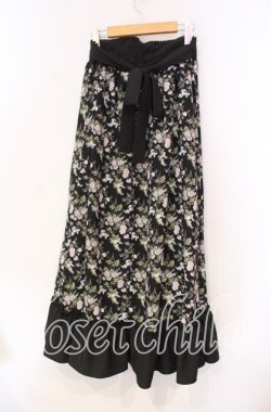 画像3: Kurumi Collaboration / グレイスフルコルセット風ロングスカート LL クロ O-25-12-04-030-LO-SK-OW-OS