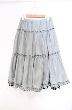 画像4: m petit by misako / NINA'Sギャザースカート L クロ O-25-12-04-031-LO-SK-OW-OS