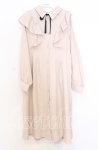 画像1: melume / バックリボンラッフルロングコート Ｌ ベージュ O-25-12-05-024-LO-OP-IG-ZT028 (1)
