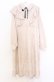 画像1: melume / バックリボンラッフルロングコート Ｌ ベージュ O-25-12-05-024-LO-OP-IG-OS (1)
