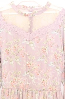 画像2: Kurumi Collaboration / KRハナジゴスリーブワンピース LL ラベンダー O-25-12-05-025-LO-OP-IG-OS