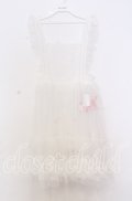 Virally / TT*HOSレースエプロン Ｍ シロ O-25-12-05-027-LO-OP-IG-OS