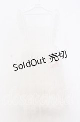 Virally / TT*HOSレースエプロン Ｍ シロ O-25-12-05-027-LO-OP-IG-OS