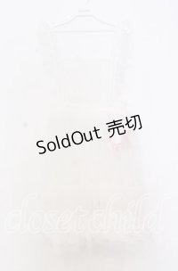 Virally / TT*HOSレースエプロン Ｍ シロ O-25-12-05-027-LO-OP-IG-OS