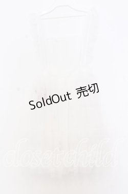 画像3: Virally / TT*HOSレースエプロン Ｍ シロ O-25-12-05-027-LO-OP-IG-OS