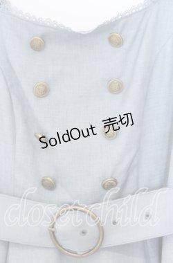 画像2: Kurumi Collaboration / マリンアカデミアジャンパースカート Ｌ サックス O-25-12-05-028-LO-OP-IG-OS