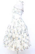 画像3: Victorian maiden / ロココブーケブリジットワンピース  ロココブルー O-25-12-05-003-CL-OP-OW-OS (3)
