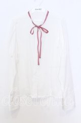 Kurumi Collaboration / KRデシンジゴスリブラウス Ｍ シロ O-25-12-05-032-LO-BL-IG-OS
