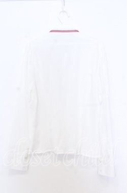 画像2: Kurumi Collaboration / KRデシンジゴスリブラウス Ｍ シロ O-25-12-05-032-LO-BL-IG-OS