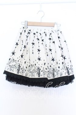 画像1: PEACE NOW / スターモンスタープリントスカート M アイボリー O-25-12-05-035-PU-SK-IG-OS