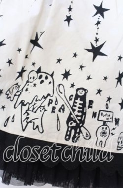 画像2: PEACE NOW / スターモンスタープリントスカート M アイボリー O-25-12-05-035-PU-SK-IG-OS