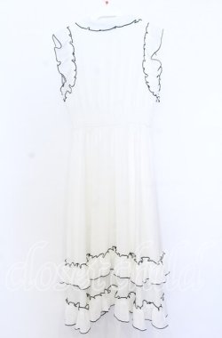 画像3: Rojita / シャドーチェックロングワンピース  シロ O-25-12-05-036-LO-OP-IG-OS