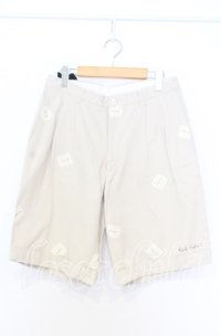 Karl Helmut / デニムパッチショートパンツ  アイボリー O-25-12-05-037-EL-PA-IG-OS