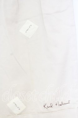 画像2: Karl Helmut / デニムパッチショートパンツ  アイボリー O-25-12-05-037-EL-PA-IG-OS