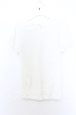 画像3: Fi.n.t / いちごステッチパフTシャツ  アイボリー O-25-12-05-039-CA-TO-IG-OS