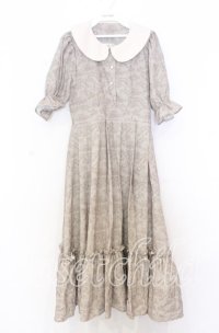 m petit by misako / NINA’Sコラボトワルドジュイワンピース Ｓ ベージュ O-25-12-05-043-LO-OP-IG-ZT1212G