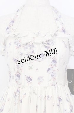 画像2: Victorian maiden / ローズガーデンロングドレス  ムーンライトブルー O-25-12-05-004-CL-OP-OW-OS