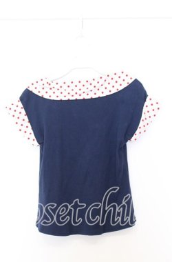 画像3: Angelic Pretty / Milkshakeカットソー  ネイビー×シロ O-25-12-05-045-AP-TO-IG-OS