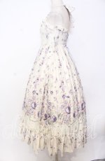 画像3: Victorian maiden / ローズガーデンロングドレス  ムーンライトブルー O-25-12-05-004-CL-OP-OW-OS (3)