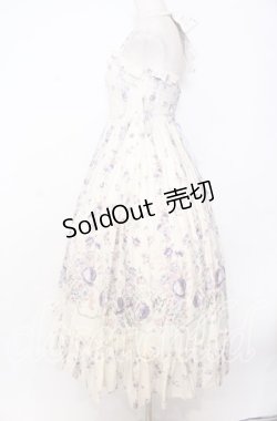 画像3: Victorian maiden / ローズガーデンロングドレス  ムーンライトブルー O-25-12-05-004-CL-OP-OW-OS