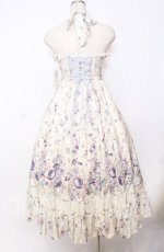 画像4: Victorian maiden / ローズガーデンロングドレス  ムーンライトブルー O-25-12-05-004-CL-OP-OW-OS (4)