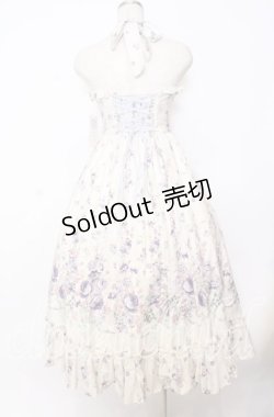 画像4: Victorian maiden / ローズガーデンロングドレス  ムーンライトブルー O-25-12-05-004-CL-OP-OW-OS