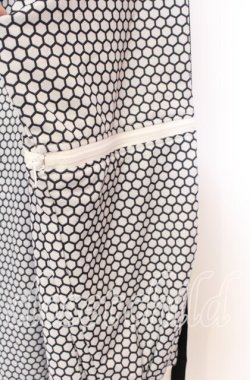 画像5: NieR Clothing / 袖切り離し可能ハニカム2WWAYパーカー F ホワイト O-25-12-05-049-PU-TO-YM-OS