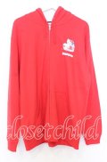 NieR Clothing /ACK ZIP PARKA【ハローキティ×NIER CHARACTERS】 パーカー 2XL レッド O-25-12-05-050-PU-TO-YM-OS