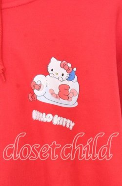 画像2: NieR Clothing /ACK ZIP PARKA【ハローキティ×NIER CHARACTERS】 パーカー 2XL レッド O-25-12-05-050-PU-TO-YM-OS