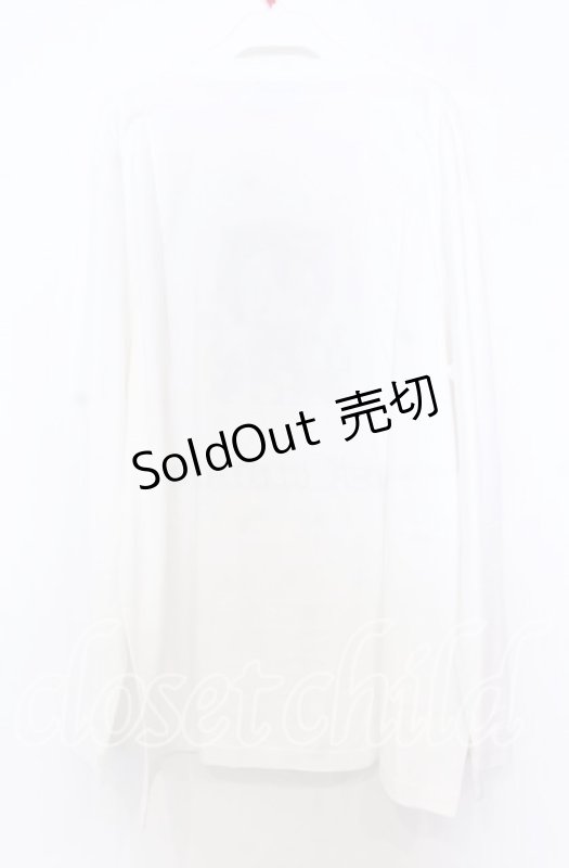 画像3: NieR CLOTHING / シエルプリントBIGカットソー XL ホワイト O-25-12-05-053-PU-TS-YM-ZT063 (3)