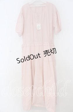 画像1: PINK HOUSE / 2023年 サマーセット【ワンピース単品】  ピンク O-25-12-05-1043-LO-OP-IG-OS