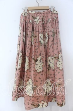 画像2: PINK HOUSE / フラワーウエストリボンスカート  ピンク O-25-12-05-1044-LO-SK-IG-OS