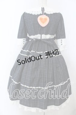 画像4: BABY,THE STARS SHINE BRIGHT / タータンチェックシャーメインワンピース  グリーン O-25-12-05-1003-BA-OP-IG-OS