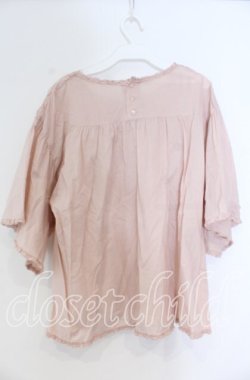 画像2: PINK HOUSE / ローンフリルブラウス  ピンク O-25-12-05-1050-LO-BL-OW-OS